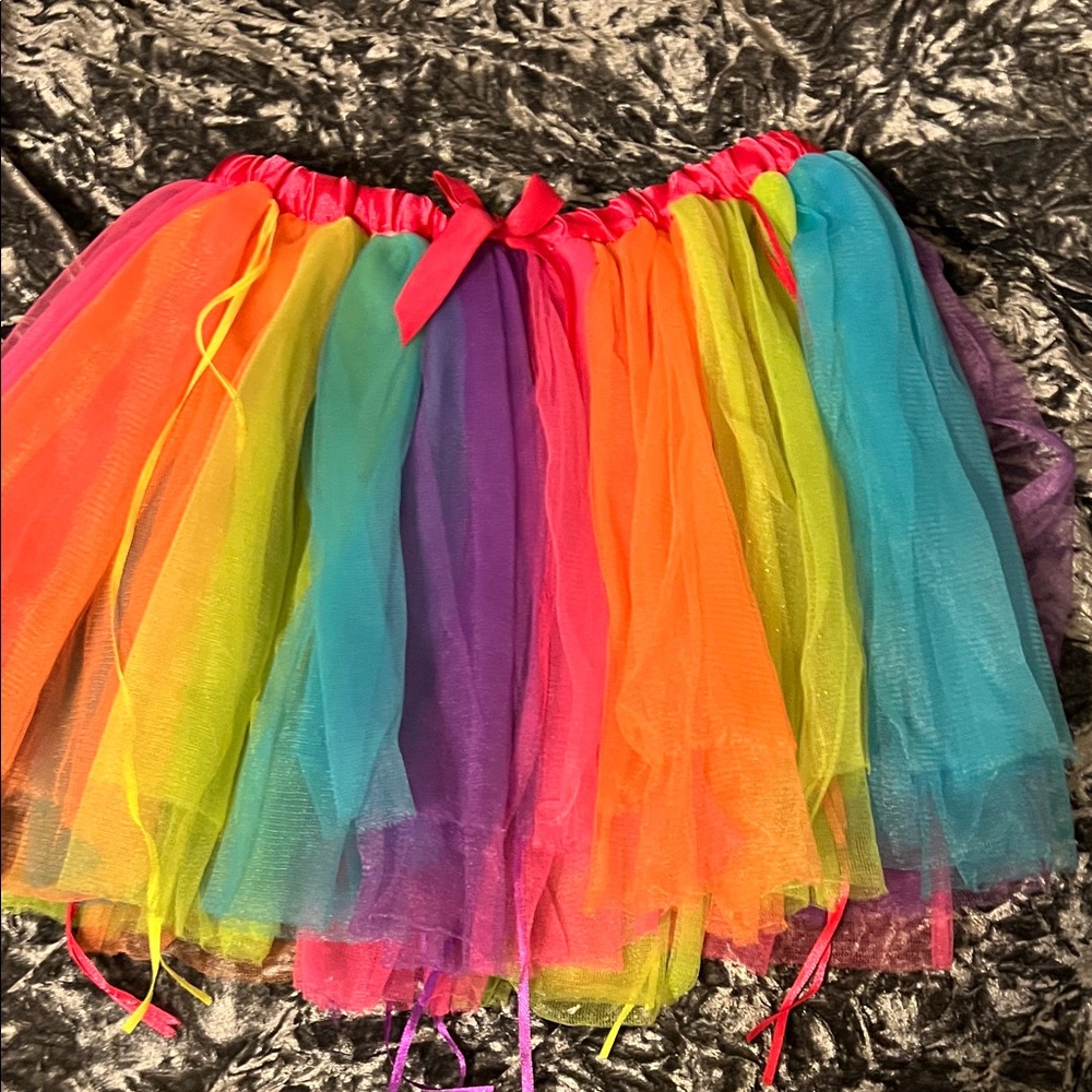 Vintage Hot Topic Rainbow Tutu